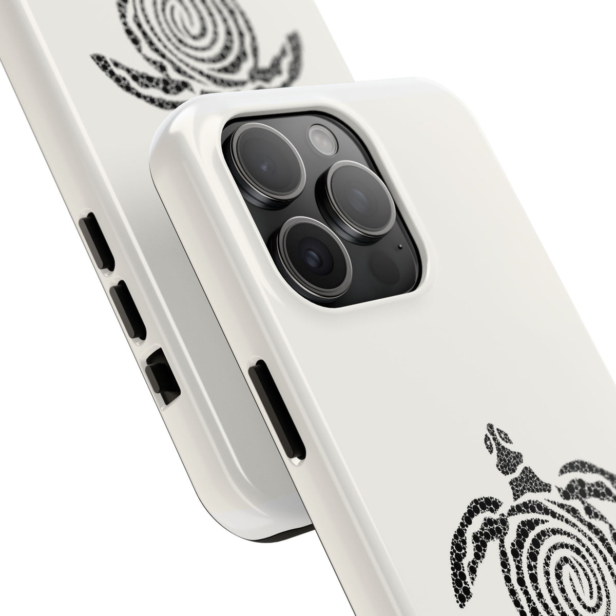 Turtle Spiral Tough Phone Case — "Summer Mood" Protective iPhone Cover