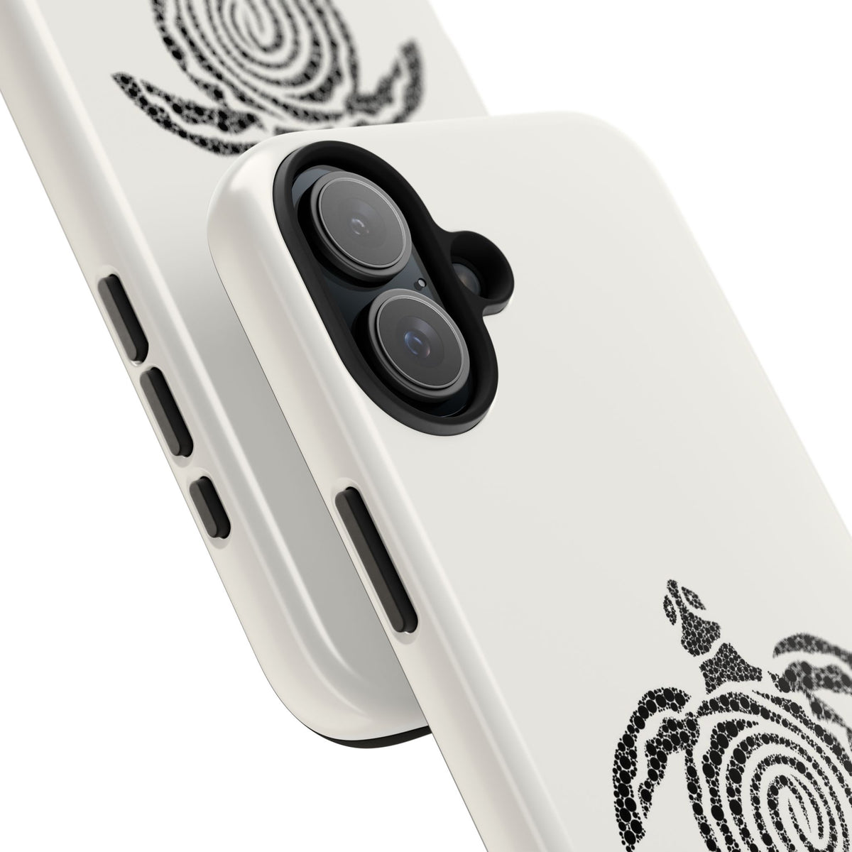 Turtle Spiral Tough Phone Case — "Summer Mood" Protective iPhone Cover
