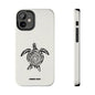 Turtle Spiral Tough Phone Case — "Summer Mood" Protective iPhone Cover