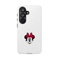 Minnie Mouse Tough Phone Case — Cute Red Bow Protective iPhone Cover
