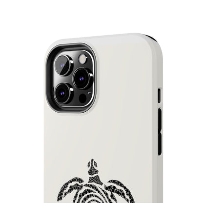 Turtle Spiral Tough Phone Case — "Summer Mood" Protective iPhone Cover