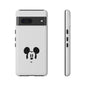 Mickey Face Phone Case - Minimal Cute Cartoon Protective Tough Case