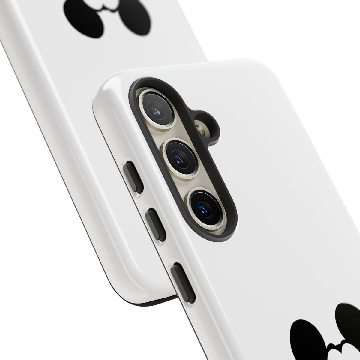 Mickey Face Phone Case - Minimal Cute Cartoon Protective Tough Case