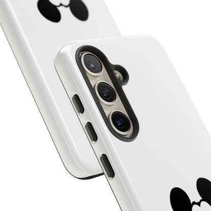 Mickey Face Phone Case - Minimal Cute Cartoon Protective Tough Case