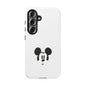 Mickey Face Phone Case - Minimal Cute Cartoon Protective Tough Case