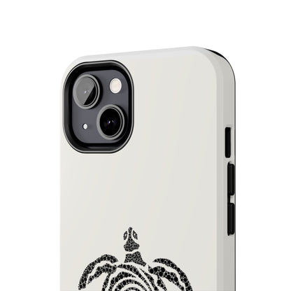 Turtle Spiral Tough Phone Case — "Summer Mood" Protective iPhone Cover