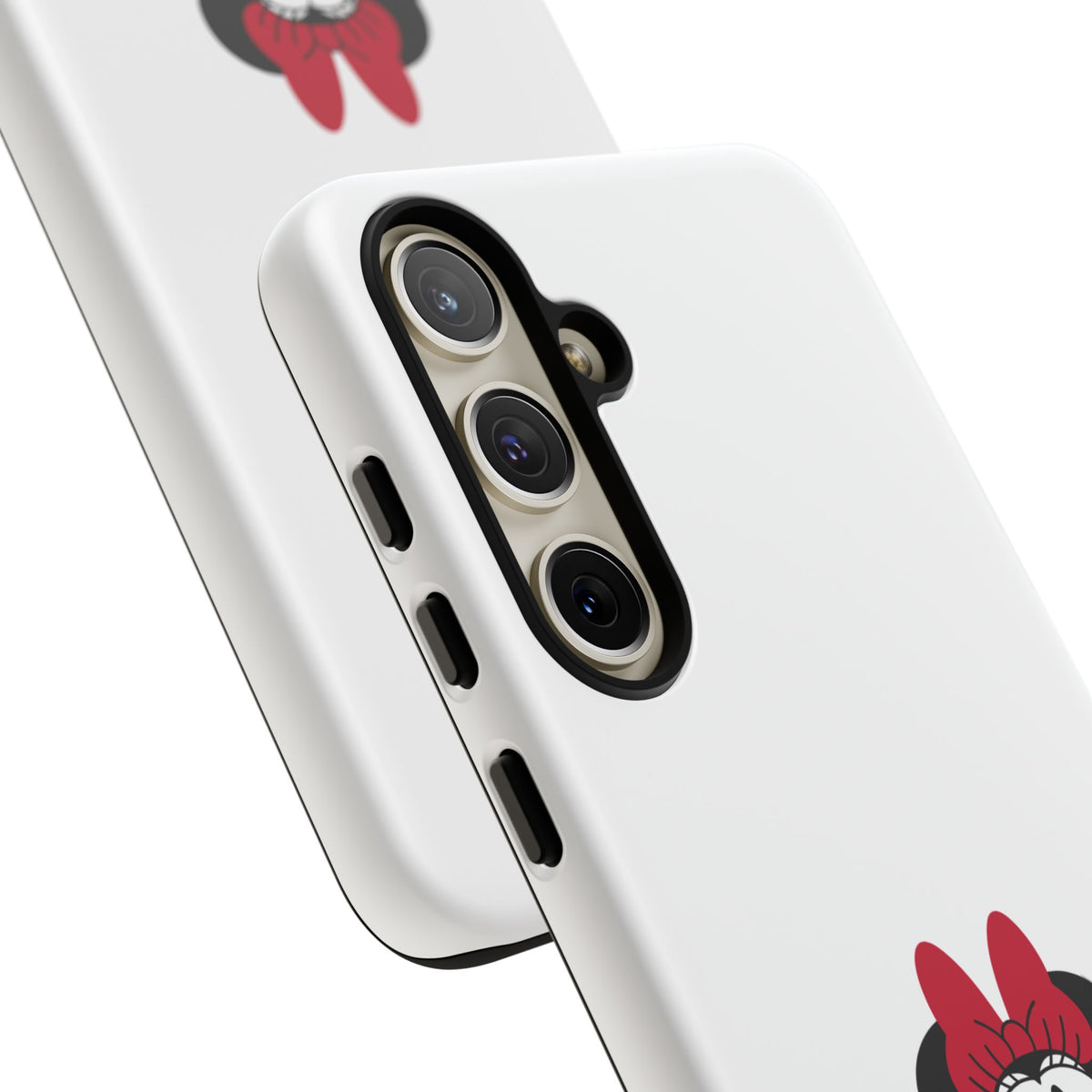 Minnie Mouse Tough Phone Case — Cute Red Bow Protective iPhone Cover