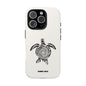Turtle Spiral Tough Phone Case — "Summer Mood" Protective iPhone Cover