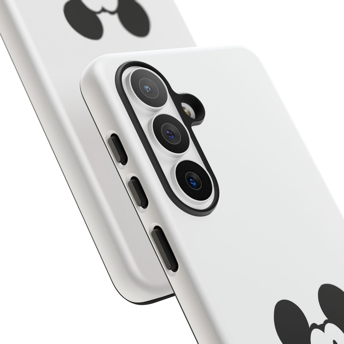 Mickey Face Phone Case - Minimal Cute Cartoon Protective Tough Case
