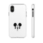 Mickey Face Phone Case - Minimal Cute Cartoon Protective Tough Case
