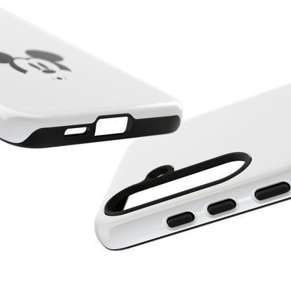 Mickey Face Phone Case - Minimal Cute Cartoon Protective Tough Case