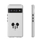 Mickey Face Phone Case - Minimal Cute Cartoon Protective Tough Case