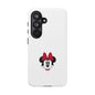 Minnie Mouse Tough Phone Case — Cute Red Bow Protective iPhone Cover