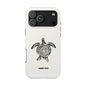 Turtle Spiral Tough Phone Case — "Summer Mood" Protective iPhone Cover