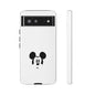 Mickey Face Phone Case - Minimal Cute Cartoon Protective Tough Case