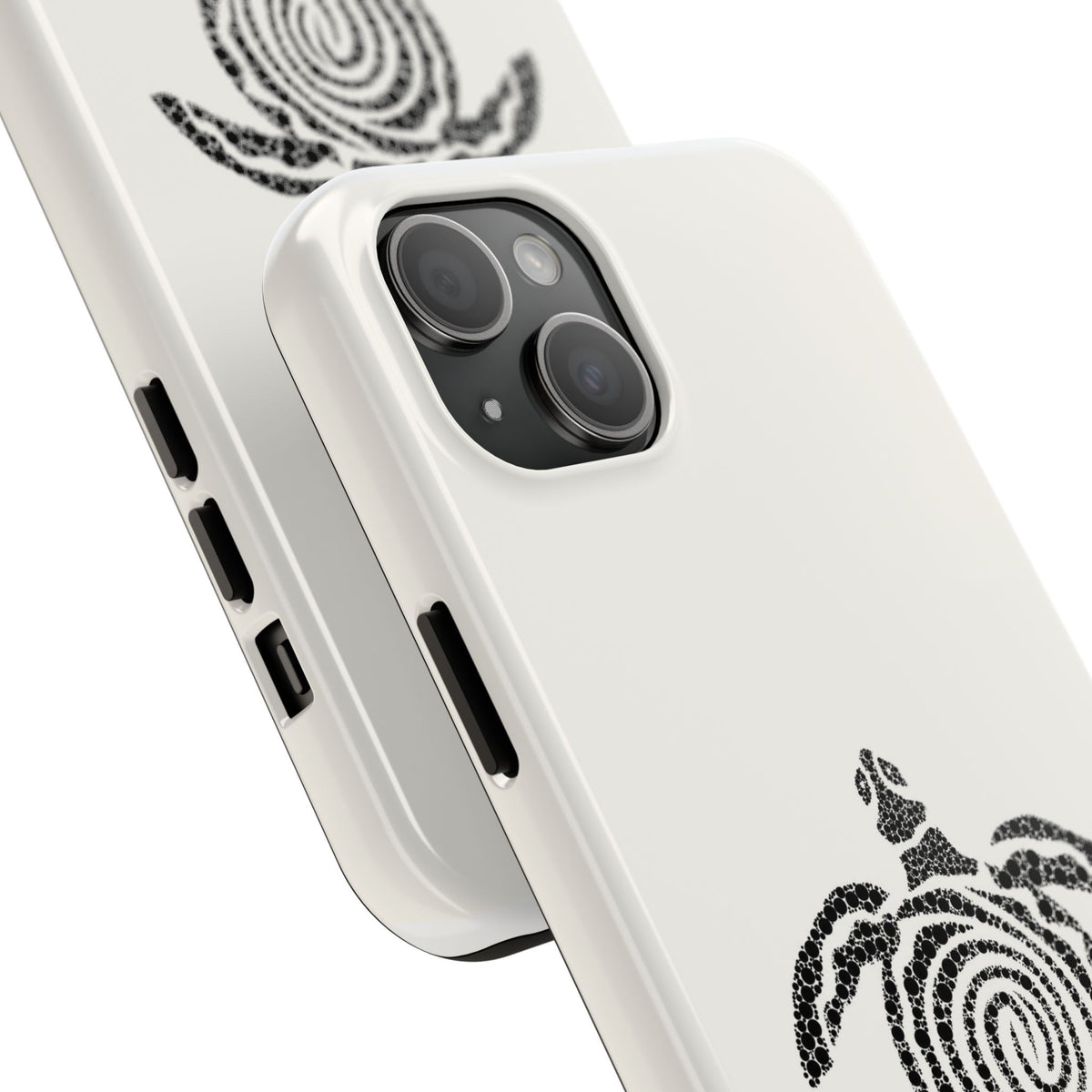 Turtle Spiral Tough Phone Case — "Summer Mood" Protective iPhone Cover
