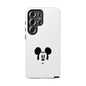 Mickey Face Phone Case - Minimal Cute Cartoon Protective Tough Case