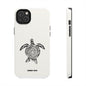 Turtle Spiral Tough Phone Case — "Summer Mood" Protective iPhone Cover