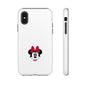 Minnie Mouse Tough Phone Case — Cute Red Bow Protective iPhone Cover