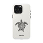Turtle Spiral Tough Phone Case — "Summer Mood" Protective iPhone Cover