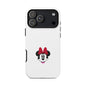 Minnie Mouse Tough Phone Case — Cute Red Bow Protective iPhone Cover
