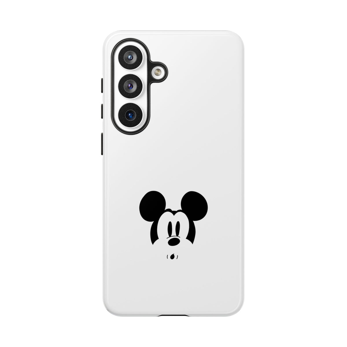 Mickey Face Phone Case - Minimal Cute Cartoon Protective Tough Case