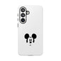 Mickey Face Phone Case - Minimal Cute Cartoon Protective Tough Case