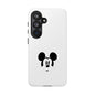 Mickey Face Phone Case - Minimal Cute Cartoon Protective Tough Case