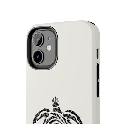 Turtle Spiral Tough Phone Case — "Summer Mood" Protective iPhone Cover