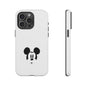 Mickey Face Phone Case - Minimal Cute Cartoon Protective Tough Case