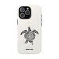 Turtle Spiral Tough Phone Case — "Summer Mood" Protective iPhone Cover