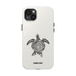 Turtle Spiral Tough Phone Case — "Summer Mood" Protective iPhone Cover