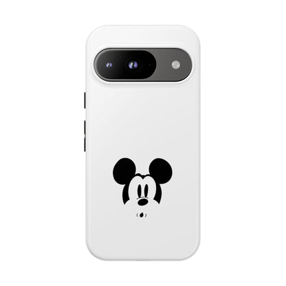 Mickey Face Phone Case - Minimal Cute Cartoon Protective Tough Case