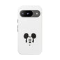 Mickey Face Phone Case - Minimal Cute Cartoon Protective Tough Case