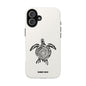 Turtle Spiral Tough Phone Case — "Summer Mood" Protective iPhone Cover