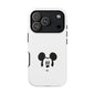 Mickey Face Phone Case - Minimal Cute Cartoon Protective Tough Case