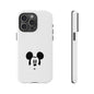 Mickey Face Phone Case - Minimal Cute Cartoon Protective Tough Case