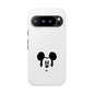 Mickey Face Phone Case - Minimal Cute Cartoon Protective Tough Case