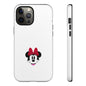 Minnie Mouse Tough Phone Case — Cute Red Bow Protective iPhone Cover