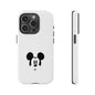 Mickey Face Phone Case - Minimal Cute Cartoon Protective Tough Case