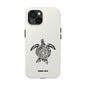 Turtle Spiral Tough Phone Case — "Summer Mood" Protective iPhone Cover
