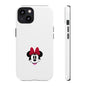 Minnie Mouse Tough Phone Case — Cute Red Bow Protective iPhone Cover