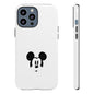 Mickey Face Phone Case - Minimal Cute Cartoon Protective Tough Case
