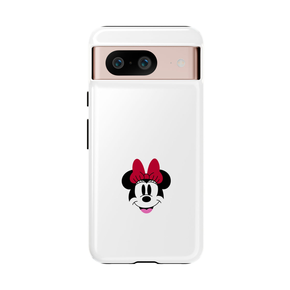 Minnie Mouse Tough Phone Case — Cute Red Bow Protective iPhone Cover