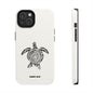 Turtle Spiral Tough Phone Case — "Summer Mood" Protective iPhone Cover