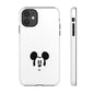 Mickey Face Phone Case - Minimal Cute Cartoon Protective Tough Case
