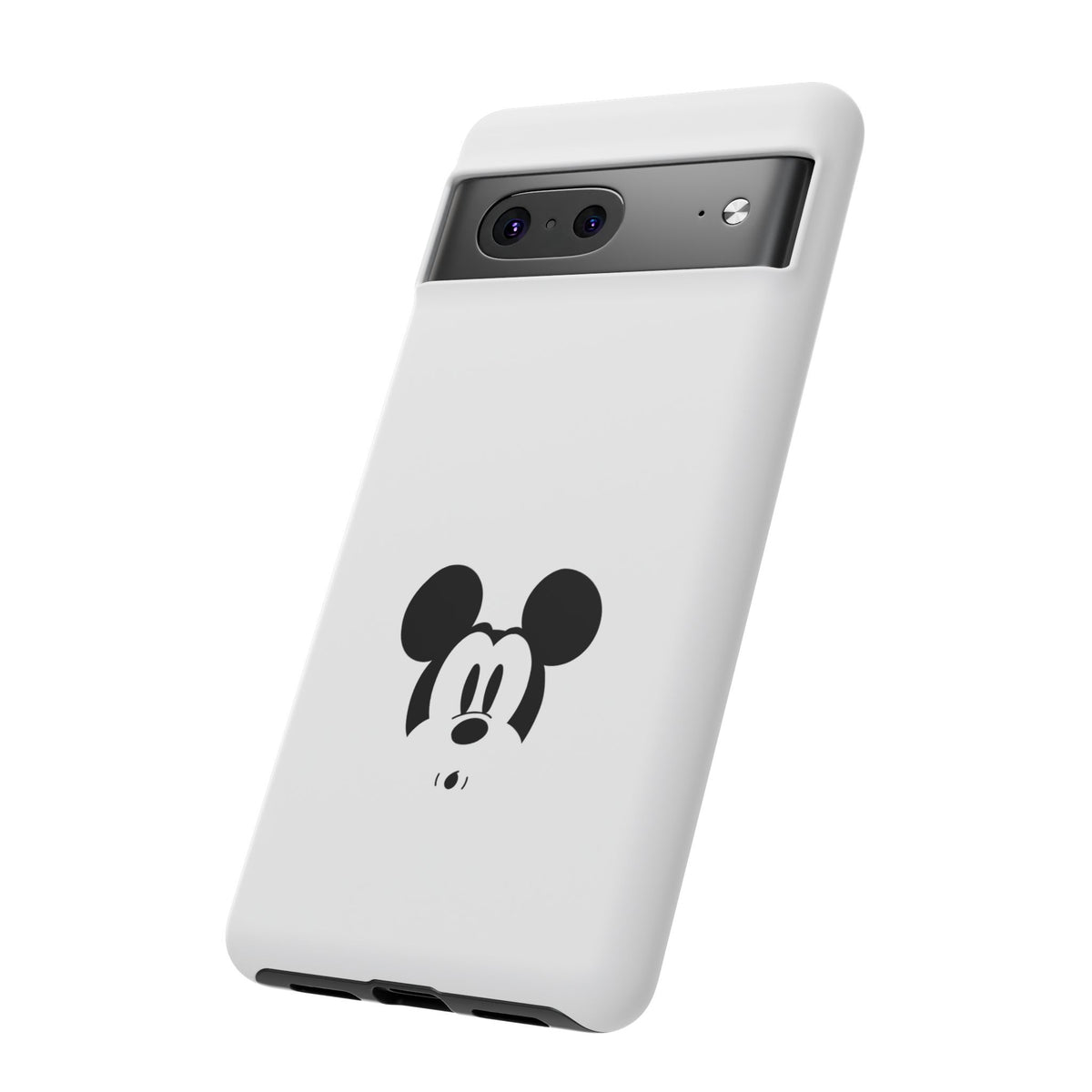 Mickey Face Phone Case - Minimal Cute Cartoon Protective Tough Case