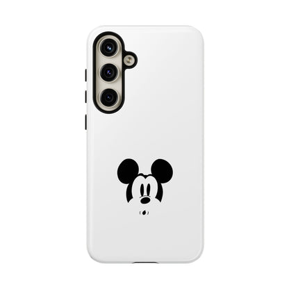 Mickey Face Phone Case - Minimal Cute Cartoon Protective Tough Case