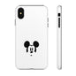 Mickey Face Phone Case - Minimal Cute Cartoon Protective Tough Case