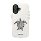 Turtle Spiral Tough Phone Case — "Summer Mood" Protective iPhone Cover